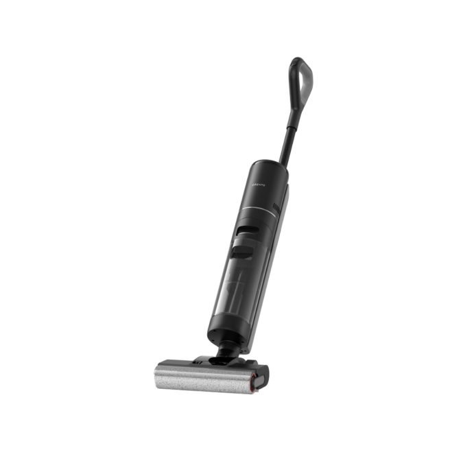 Беспроводной вертикальный пылесос, Dreame, Wet and Dry Vacuum G10 Pro, HHR20A, 300W, Мощность двигателя 98000 об/мин, Батарея 6*2500mAh, Мощность всасывания 16kPa, Время работы 25-35 мин (в зависимости от выбранного режима работы), Уровень шума 75 дБ, Вес устройства 4,8 кг, Емкость для чистой воды 900 мл, Емкость для отработанной воды 700 мл, Черный