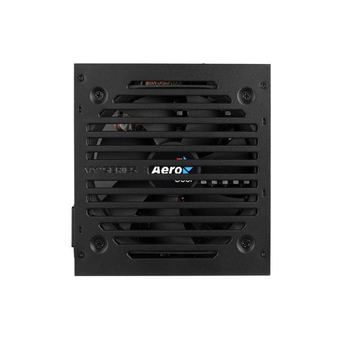 Блок питания, Aerocool, VX PLUS Stealth 400, 400W, ATX, None-PFC, 20+4pin, 4+4pin, 2*Sata, 2*Molex, 1*FDD, 1*PCI-E 6pin, Вентилятор 12см, Кабель питания, Чёрный