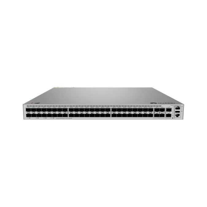 Коммутатор, Huawei eKit, S530-48S4XE, управляемый L3, оптический, 48xGE SFP, 4x10GE SFP+, 2x10GE Stack, 216 Гбит/с, 160 Mpps, VLAN, QoS, ACL, SNMP, 1+1 AC, 1U