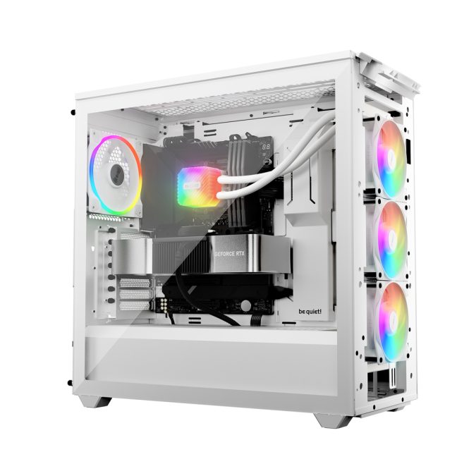 Кулер с водяным охлаждением, Bequiet!, BW023, Intel: LGA 1851/ 1700 / 1200 / 115X, AMD: AM5 / AM4, 3*120мм, 2100 об/мин, 61.8 CFM, 36.8 dB(A), 39712052мм, Белый