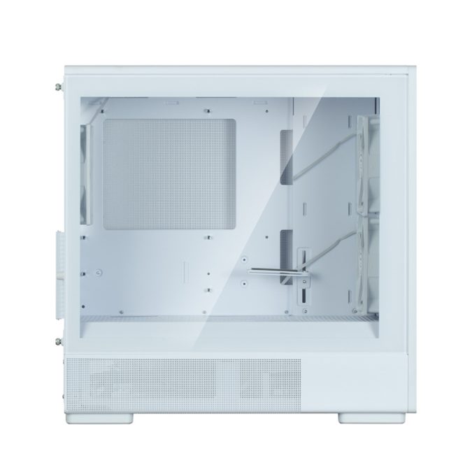 Компьютерный корпус, Zalman, P10 NAMU White, Mini Tower, mATX/Mini-ITX, USB 3.01/USB Type-C1, HD Audio, 3120мм вентиляторы, Высота процессорного куллера до 173 мм, Длина VGA до 340 мм, Кол-во отсеков 23.5"/3*2.5", 423х216х422 мм, Без Б/П, Белый