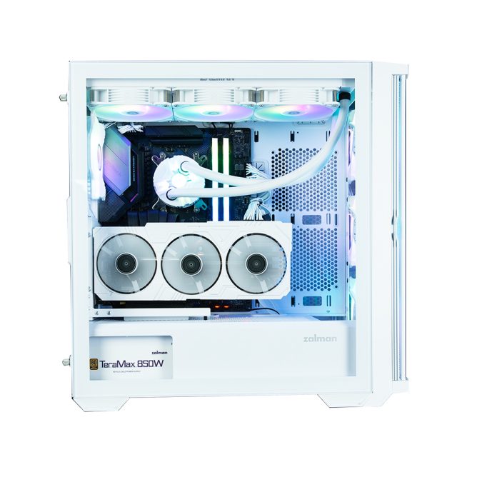 Компьютерный корпус, Zalman, Z10 DUO White, Mid Tower, E-ATX/ATX/mATX/Mini-ITX, USB 3.02, USB Type-C1, HD Audio/Mic, 4 вентилятора 120 мм с ARGB подсветкой, Высота процессорного кулера до 173 мм, Длина видеокарты до 395 мм, Количество отсеков 23.5"/22.5", размеры 220481488 мм, Без Б/П, Белый