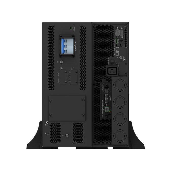 Источник бесперебойного питания, APC, Smart-UPS SRTG15KXLI, Комплект: SRTG15KXLI-PM-1шт, SRTG192XLBP2-1шт, Онлайн, Мощность 15кВА/15кВт, 7U, клеммная колодка, Чёрный