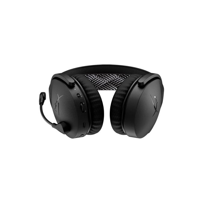 Гарнитура, HyperX, AJ0T1AA, Cloud Jet Dual, Микрофон съёмный гибкий, Динамики 40 мм, 32 Ом, 20-20000 гц, Блок управления звуком USB удлинитель, Беспроводные, Чёрный