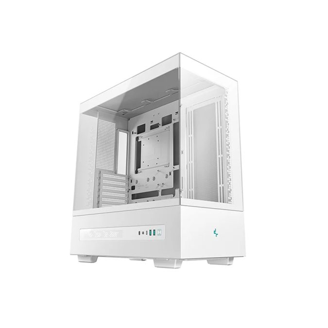 Компьютерный корпус, Deepcool, CH690 DIGITAL WH R-CH690-WHNNA0D-G-1, ATX/Micro ATX/Mini-ITX, USB 3.1*1/3.0*2, HD-Audio+Mic, Высота процессорного кулера до 182мм, Длина VGA до 450мм, 1*3.5"/2+1*2.5", Сталь 0,6, 481х240х516мм, Без Б/П, Белый