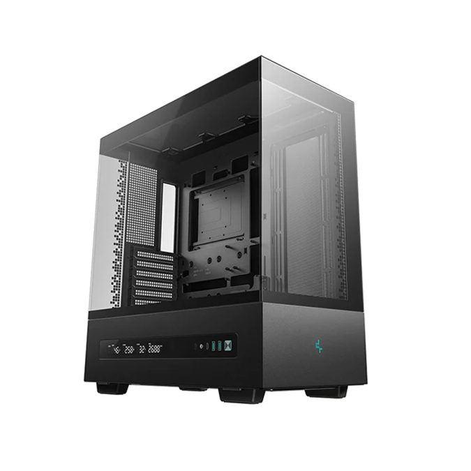 Компьютерный корпус, Deepcool, CH690 DIGITAL R-CH690-BKNNA0D-G-1, ATX/Micro ATX/Mini-ITX, USB 3.1*1/3.0*2, HD-Audio+Mic, Высота процессорного кулера до 182мм, Длина VGA до 450мм, 1*3.5"/2+1*2.5", Сталь 0,6, 481х240х516мм, Без Б/П, Чёрный