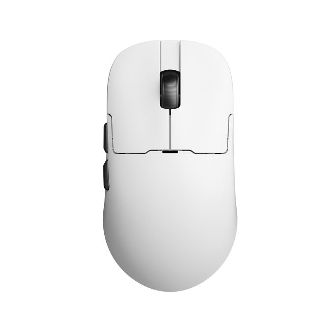 Компьютерная мышь, Ajazz, AJ159/NLP/White, AJ159 NL P, Оптическая, Сенсор Ajazz-T PAW3395, до 26000 DPI, 650 IPS, 6 кнопок, Беспроводная, USB, Bluetooth, NearLink, Ускорение 50G, Белый