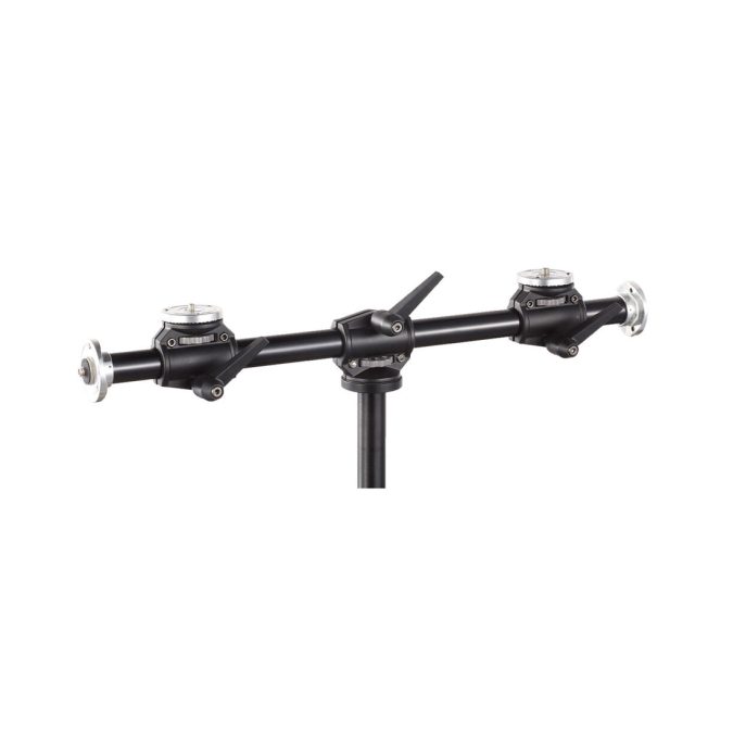 Крепление, Godox, LSA-10, тип Dual mount arm, Резьба 1/4", 3/8", длина в сложенном виде 57.5, чёрный