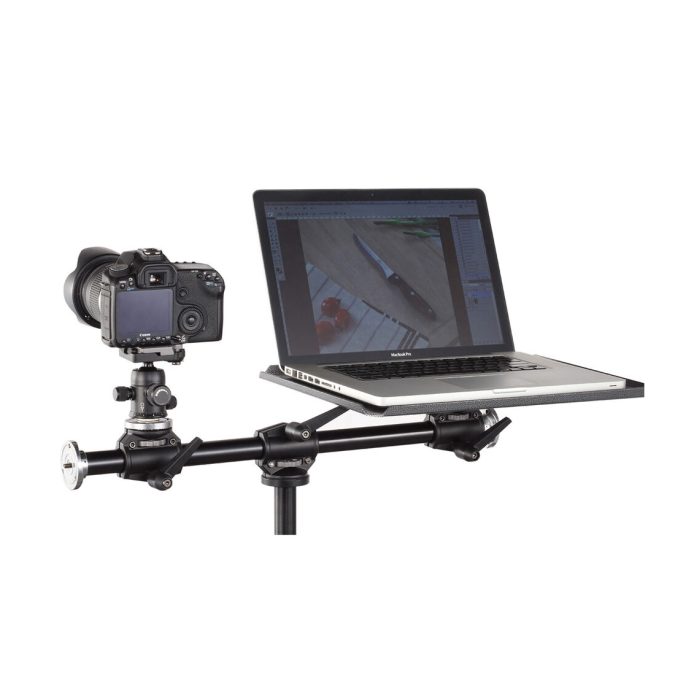 Крепление, Godox, LSA-10, тип Dual mount arm, Резьба 1/4", 3/8", длина в сложенном виде 57.5, чёрный