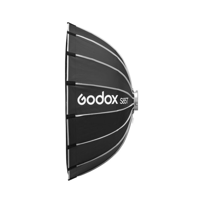 Софтбокс, Godox, S85T, зонт, быстроскладкой, диаметр 85 см, Байонет: Bowens