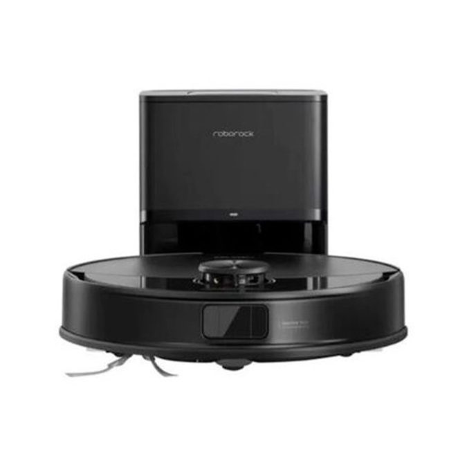 Робот-пылесос, Roborock, S8 Pro+, с зарядным устройством и автовыгрузкой мусора, Вес , LDS навигация,Структурный свет, 10000 Па, Автономная работа 3 ч, Аккумулятор 5200 мАч, Тип швабры Плоская швабра (подьемная), Уровень шума 67 дБ, Черный