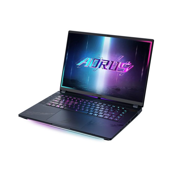 Ноутбук, Gigabyte, AORUS Master 16 BYHC5KZE64SP,16", QHD 2560x1600, OLED, 240Hz, Ultra9-275HX, 32GB DDR5, 1TB SSD Gen4, NVIDIA GeForce RTX5080, 16GB GDDR7, Win11Pro, Черный