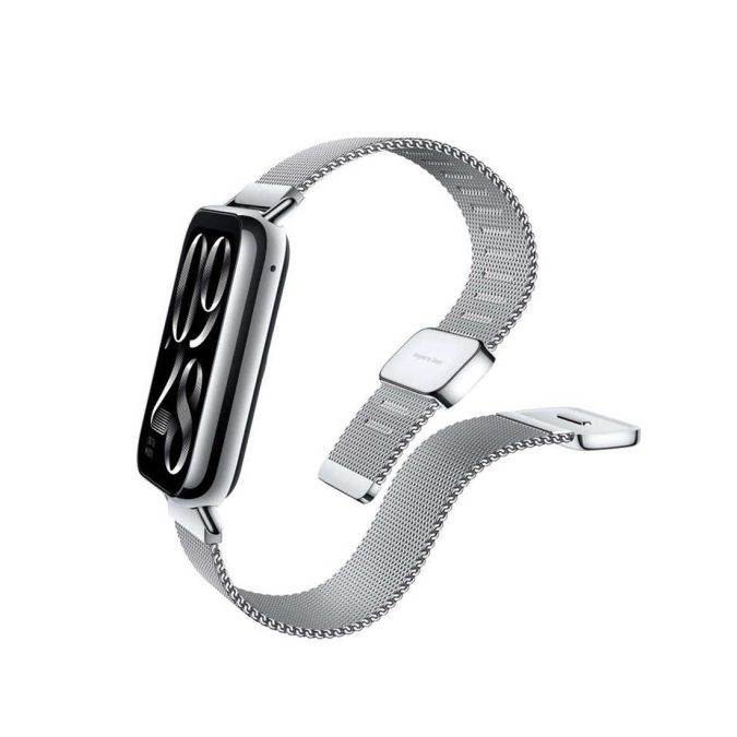 Сменный браслет, Xiaomi, Milanese Quick Release Strap, M2306AS1/BHR8012GL, Совместим с band 8 Pro/9 ProRedmi Watch 4/5, Серебристый