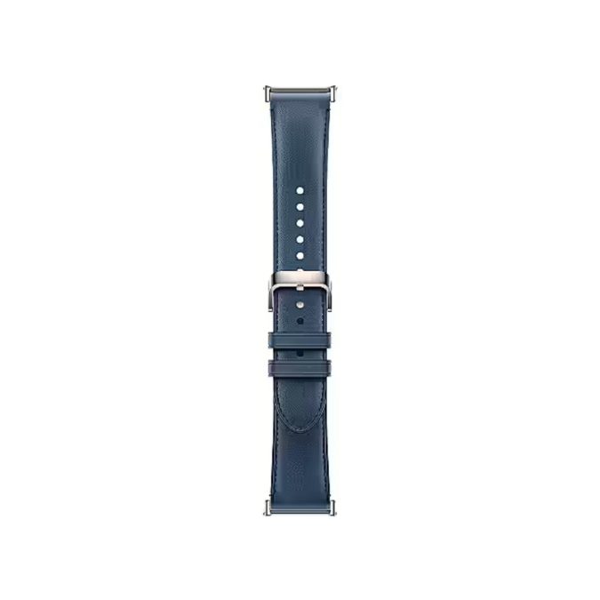 Кожаный сменный браслет, Xiaomi, Leather Quick Release Strap , M2415AS1/BHR9492GL, Совместим с band 8 Pro/9 ProRedmi Watch 4/5, Синий