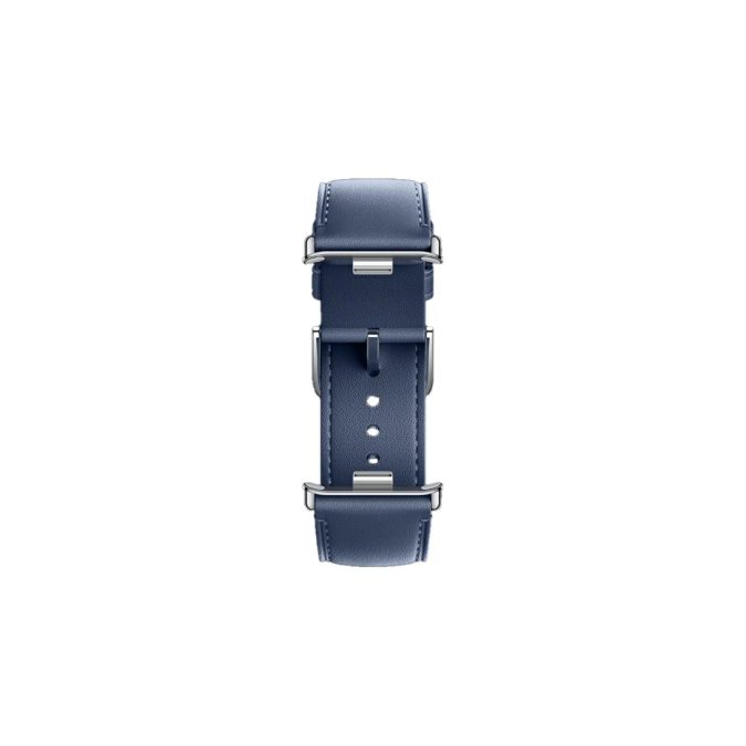 Кожаный сменный браслет, Xiaomi, Leather Quick Release Strap , M2415AS1/BHR9492GL, Совместим с band 8 Pro/9 ProRedmi Watch 4/5, Синий