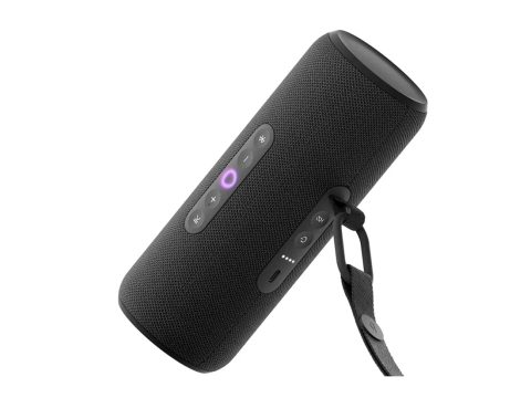 Портативная умная колонка, Яндекс, YNDX-00030BLK, Яндекс Станция Стрит с Алисой, 30 Вт, 3 микрофона, 80 - 20 000 Гц, Wi-Fi (2,4–5 ГГц), Bluetooth 5.0, Черный