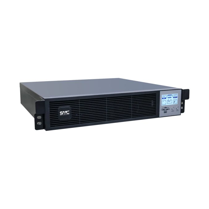 Источник бесперебойного питания, SVC, RT-1KLN-LCD, Мощность 1000ВА/1000Вт, Стоечный 19'' 2U, RT-серия, On-Line, LEDИнтелектуальный слотRS-232, USB порт (B тип), Диапазон работы AVR: 110-300В, Бат.: 12В/9Aч*3шт., Вентилятор: 8cм*1шт., 2 вых., Чёрный, замена модели RT-1KL-LCD