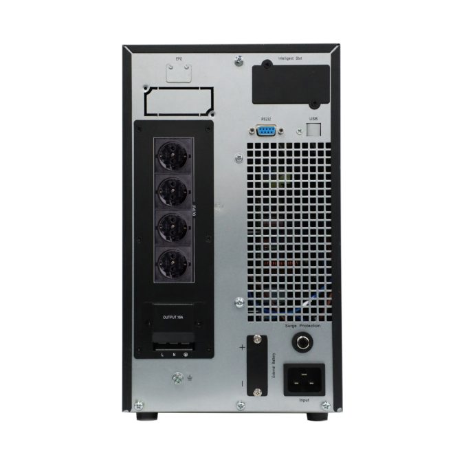 Источник бесперебойного питания, SVC, PTS-2KLN-LCD, Мощность 2000ВА/2000Вт, PTS-серия, On-Line, LCDИнтелектуальный слотRS-232, USB порт, Диапазон работы AVR: 110-300В, Бат.: 12В/9Ah*6шт., Вентилятор: 8см*1шт., 2вых. Schuko CEE7, Чёрный, замена модели PTS-2KL-LCD