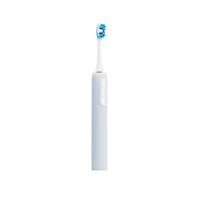 Электрическая зубная щетка, Xiaomi, Oscillation Electric Toothbrush, MES609 / BHR9809GL, 1050 мАч, IPX8, Время зарядки 6.5 ч, 150 дней автономной работы, 30 индивидуальных решений чистки, Голубой