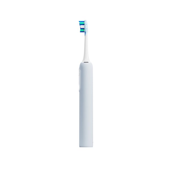 Электрическая зубная щетка, Xiaomi, Oscillation Electric Toothbrush, MES609 / BHR9809GL, 1050 мАч, IPX8, Время зарядки 6.5 ч, 150 дней автономной работы, 30 индивидуальных решений чистки, Голубой