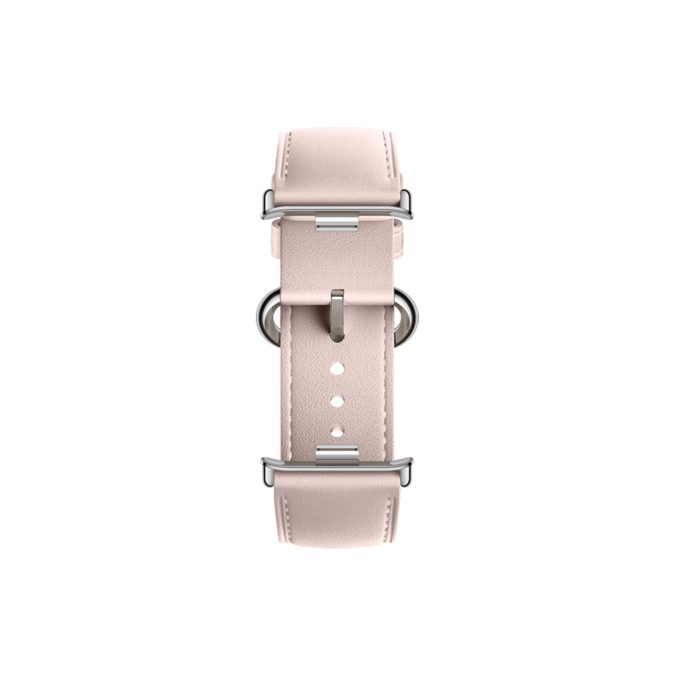 Кожаный сменный браслет, Xiaomi, Leather Quick Release Strap , M2415AS1/BHR9570GL, Совместим с band 8 Pro/9 ProRedmi Watch 4/5, Розовый