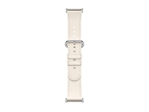 Кожаный сменный браслет, Xiaomi, Leather Quick Release Strap, M2307AS1/BHR8015GL, Совместим с band 8 Pro/9 ProRedmi Watch 4/5, Белый