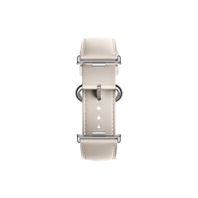 Кожаный сменный браслет, Xiaomi, Leather Quick Release Strap, M2307AS1/BHR8015GL, Совместим с band 8 Pro/9 ProRedmi Watch 4/5, Белый