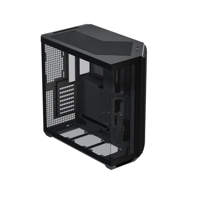Компьютерный корпус, Aerocool, APNX V1 (V1-BK-v1), ATX/Micro ATX, USB 1*Type C/2*3.2, HD-Audio+Mic, Высота процессорного кулера до 170 мм, Длина VGA до 395мм, 2*3.5"/6*2.5", Толщина 0,8мм, 485.5x290x500мм, Без Б/П, Чёрный