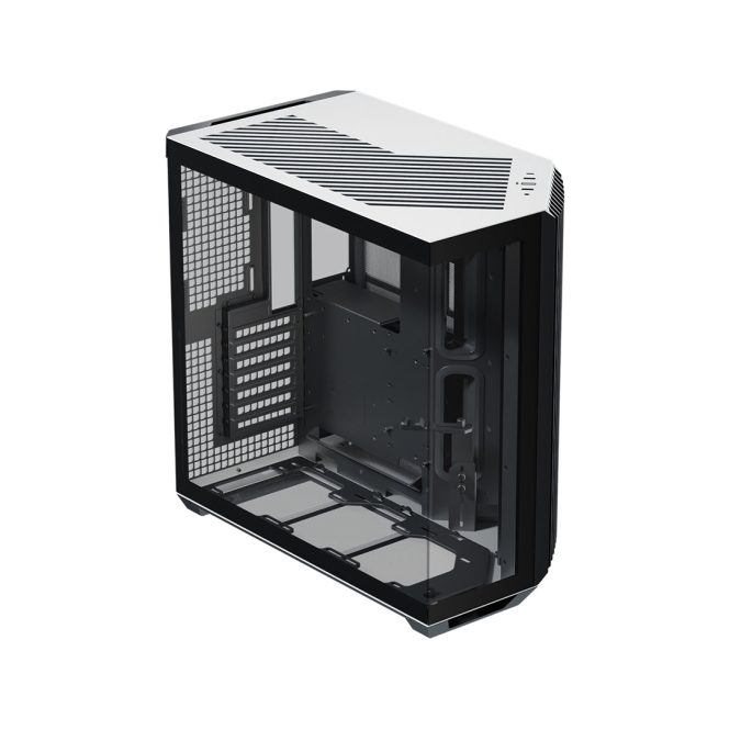Компьютерный корпус, Aerocool, APNX V1 BW (V1-BW-v1), ATX/Micro ATX, USB 1*Type C/2*3.2, HD-Audio+Mic, Высота процессорного кулера до 170 мм, Длина VGA до 395мм, 2*3.5"/6*2.5", Толщина 0,8мм, 485.5x290x500мм, Без Б/П, Чёрно-белый