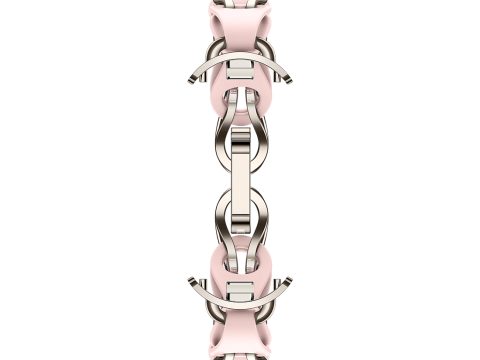 Сменный цепной браслет, Xiaomi, Chain Strap, M2254AS1/BHR8729GL, Совместим с band 8/9, Розовый