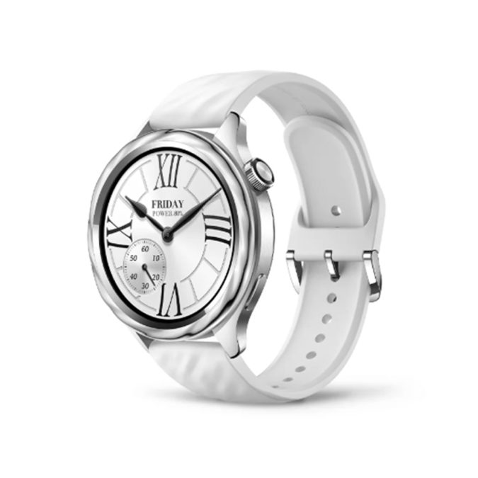 Комплект из ремешка и безеля для часов, Xiaomi, Watch S4 Bezel and Strap Kit-Liquid Silver, M2451AS1/BHR9902GL, Серебристый