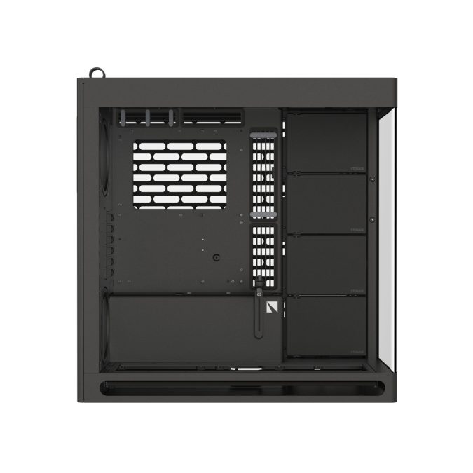 Компьютерный корпус, HAVN, HS 420 BK (HVN-CA-HS420-06), E-ATX/ATX/Micro ATX, USB 1*Type C/2*3.2, HD-Audio, Высота процессорного кулера до 185 мм, Длина VGA до 480мм, 5*3.5"/5*2.5", Толщина 0,8мм, 541x259,5x547мм, Без Б/П, Чёрный