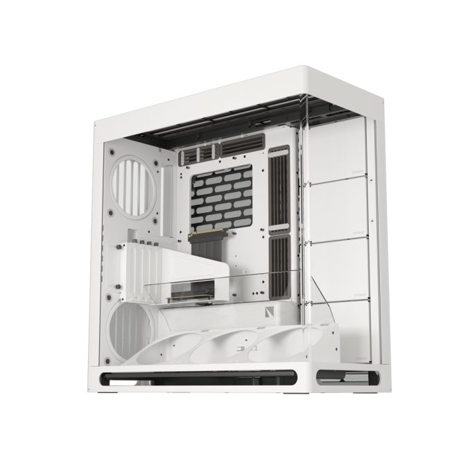 Компьютерный корпус, HAVN, HS 420 VGPU WH (HVN-CA-HS420-07), E-ATX/ATX/Micro ATX, USB 1*Type C/2*3.2, HD-Audio, Высота процессорного кулера до 185 мм, Длина VGA до 470мм, 5*3.5"/5*2.5", Толщина 0,8мм, 541x259,5x547мм, Без Б/П, Белый