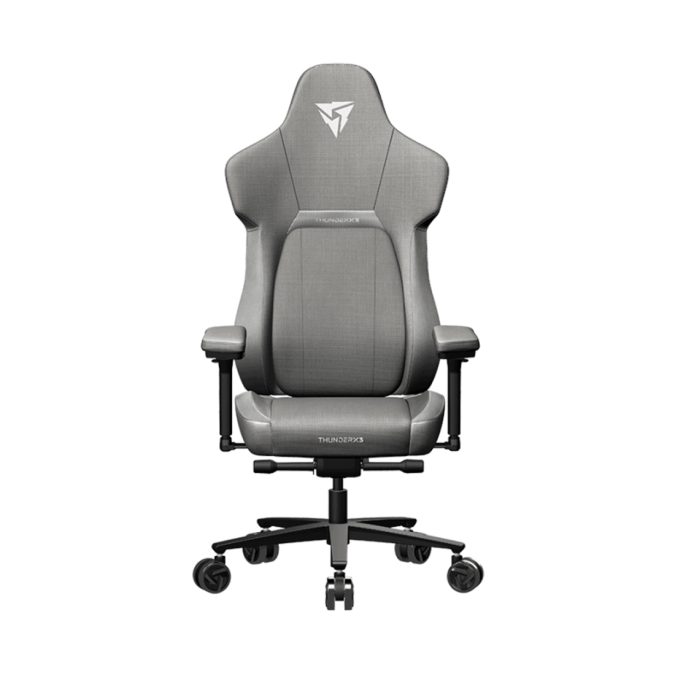 Игровое компьютерное кресло, ThunderX3, CORE-Loft Grey, Тканное покрытие, (Ш)72*(Г)55*(В)134(144) см, Серый