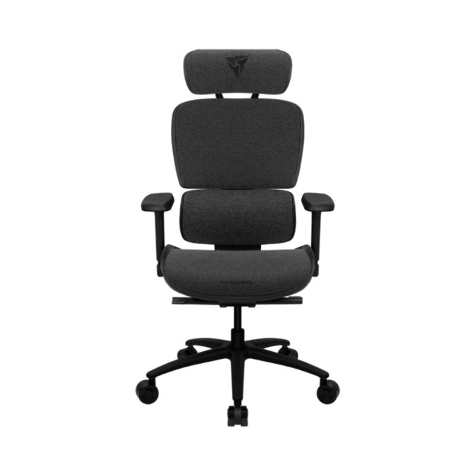 Игровое компьютерное кресло, ThunderX3, XTC-Loft Dark Grey, Тканное покрытие, (Ш)68*(Г)57*(В)118(126) см, Тёмно-серый