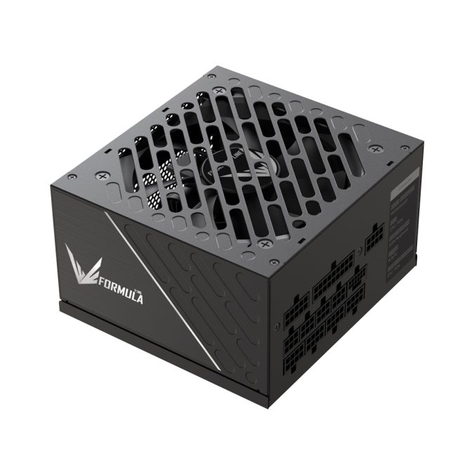 Блок питания, Formula V, FV-1000PM, 1000W, ATX3.1, Platinum, APFC, 20+4 pin, 2*4+4pin, 8*Sata, 3*Molex, 3*PCI-E 6+2 pin, 1*(16Pin)12VHPWR, Модульный, Вентилятор 12см, Кабель питания, Чёрный