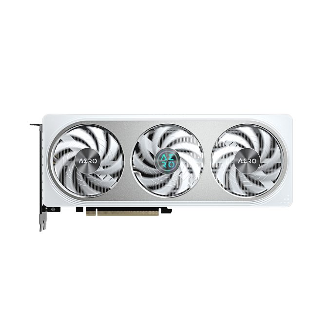 Видеокарта, Gigabyte, RTX5060 AERO OC 8G (GV-N5060AERO OC-8GD) 4719331356415, GDDR7, 128bit, 1-HDMI, 3-DP, Windforce 3X Fan, 281*117*40 мм, Цветная коробка