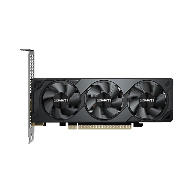 Видеокарта, Gigabyte, RTX5060 OC Low Profile 8G (GV-N5060OC-8GL) 4719331356422, GDDR7, 128bit, 1-HDMI, 3-DP, 3X Fan, 182*69*36 мм, Цветная коробка