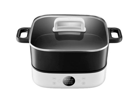 Многофункциональная мультиварка, Xiaomi, Multifunctional Hot Pot Cooker 6L, (MEH01), Ном. мощность 2000 Вт, Частота 50-60 Гц, 6 литров, Белый