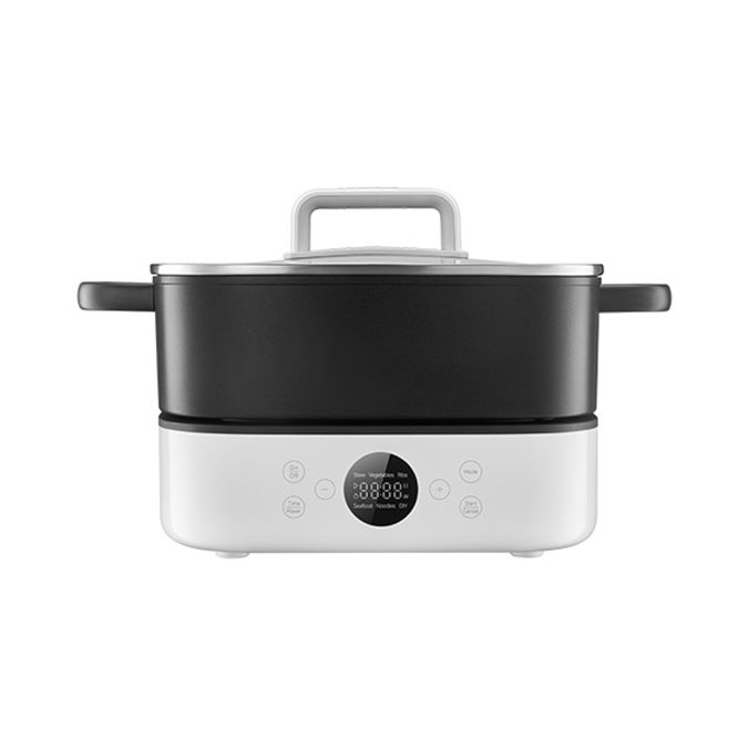 Многофункциональная мультиварка, Xiaomi, Multifunctional Hot Pot Cooker 6L, (MEH01), Ном. мощность 2000 Вт, Частота 50-60 Гц, 6 литров, Белый