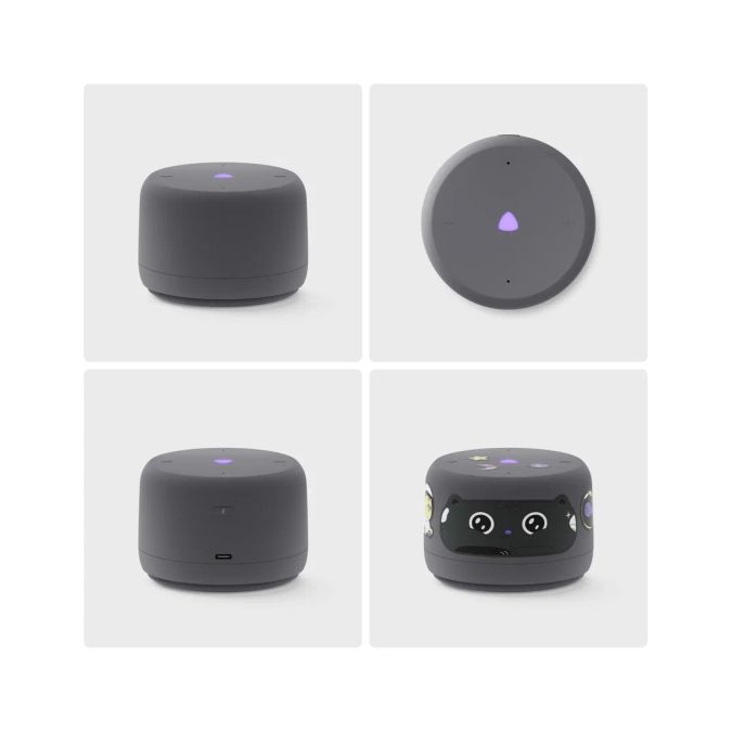Умная колонка, Яндекс, YNDX-00028GRY, Яндекс Станция Лайт 2 с Алисой без часов, 6Вт, 2 микрофона, 120-16 000 Гц, Wi-Fi (2,4–5 ГГц), Bluetooth 5.0, Графит