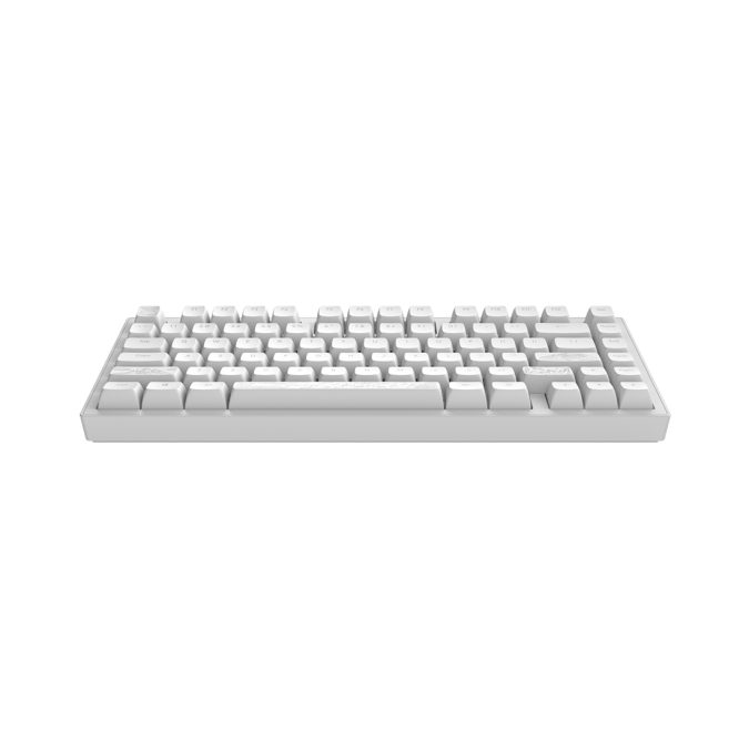 Клавиатура, Dark Project, DPKB_NOSTRA_81_ANSI_WHITE_UA, ALU81A Terra Nostra, Игровая, Механическая, 75%, g3ms Moonstone switches, USB, Подсветка RGB, Размер: 324 x 140 x 43 мм., Анг/Рус, Белый