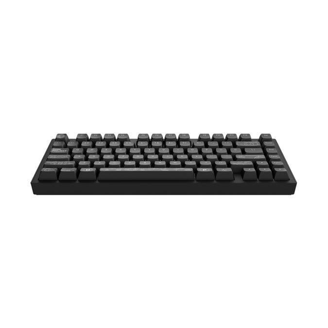 Клавиатура, Dark Project, DPKB_NOVA_81_ANSI_BLACK_UA, ALU81A Terra Nova, Игровая, Механическая, 75%, g3ms Moonstone switches, USB, 2,4 ГГц, Bluetooth, Подсветка RGB, Размер: 324 x 140 x 36 мм., Анг/Рус, Чёрный