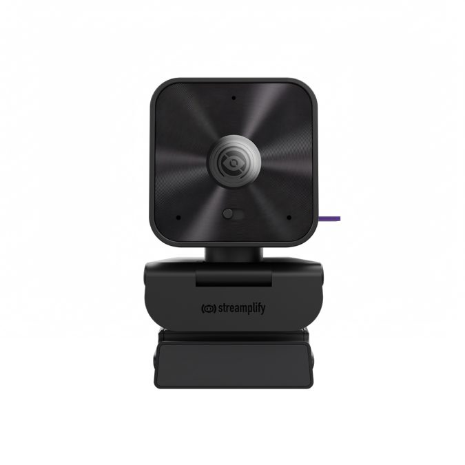 Веб-Камера, Streamplify, CAM-G-QHD-4M30-BK, 2560x1440, 2.0Mpx, 80 градусов, Микрофон, Автофокус, USB 2.0 Type A, Длина кабеля: 150 см, Крепление: зажим, Черный