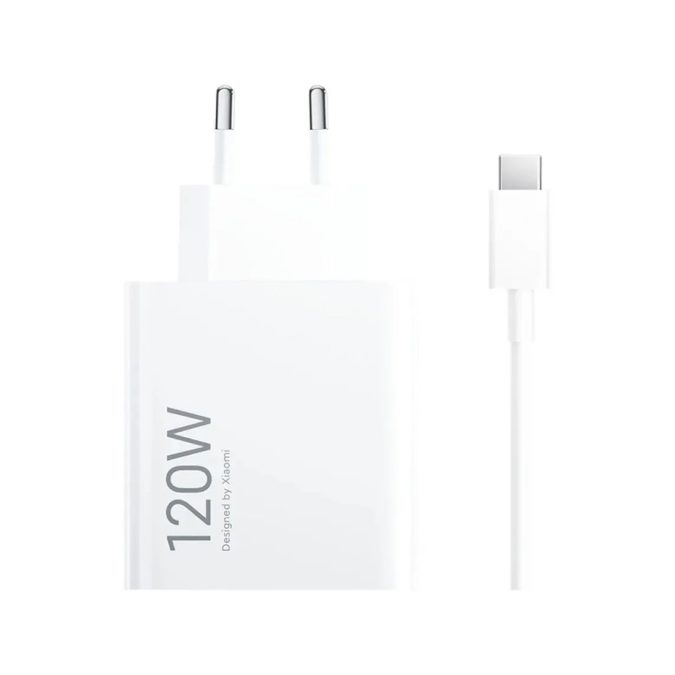 Адаптер питания, Xiaomi, BHR9462EU/MDY-14-EE, 120W HyperCharge Combo (Type-A), ( в комлпекте кабель Type-c), 100-240В, 50/60 Гц, 1,7 А, 5 В - 3 В / 9 В - 3 А / 11 В - 6 А макс / 20 В - 6 А , Белый
