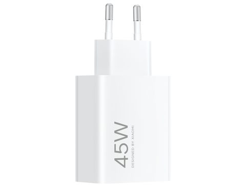 Адаптер питания, Xiaomi, BHR07SLEU/MDY-17-EF, 45W Turbo Charging Power Adapter (Type-A), 100-240В, 50/60Гц, 1.1A, Белый