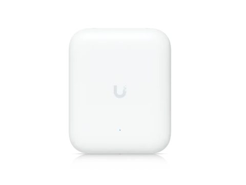 Беспроводная точка доступа, Ubiquiti, U7-Outdoor, Всепогодная WiFi 7 точка доступа, BE5000, 1 порт 10/100/1000/2500 RJ45, 250 клиентов, PoE+802.3at, без адаптера питания, внешняя