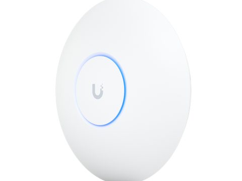 Беспроводная точка доступа, Ubiquiti, U7-Pro, 802.11a/b/g/n/ac/ax/be, BE5000, 1 порт 10/100/1000/2500 RJ45, 250 клиентов, PoE+802.3at, без адаптера питания