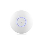 Беспроводная точка доступа, Ubiquiti, U7-Pro-Max, UniFi, 802.11a/b/g/n/ac/ax/be, BE9200, 1 порт 10/100/1000/2500 RJ45, 500 клиентов, PoE+802.3at, без адаптера питания