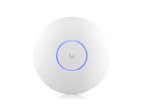 Беспроводная точка доступа, Ubiquiti, U7-Pro-Max, UniFi, 802.11a/b/g/n/ac/ax/be, BE9200, 1 порт 10/100/1000/2500 RJ45, 500 клиентов, PoE+802.3at, без адаптера питания
